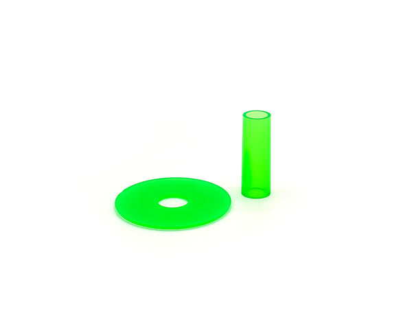 JLF-CD Shaft/Dust Washer Set Clear Green