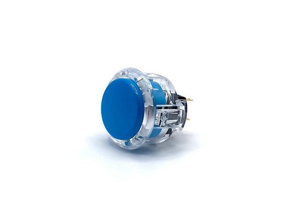 SANWA OBSC-30 Pushbutton Blue/Clear