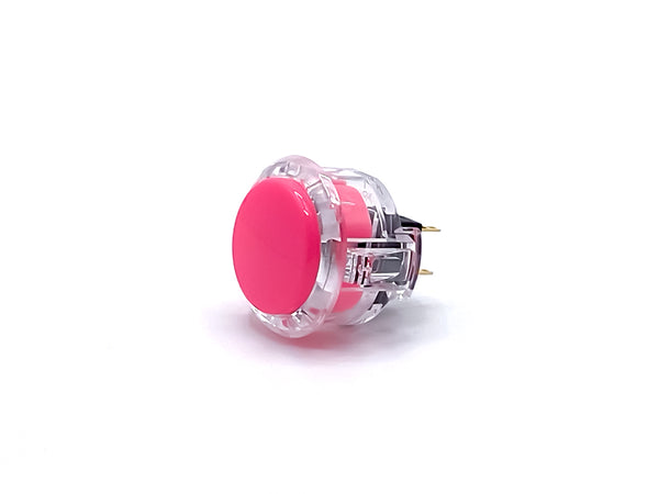 SANWA OBSC-30 Pushbutton Pink/Clear