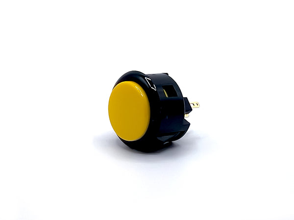 SANWA OBSF-30 Push Button Yellow/Black